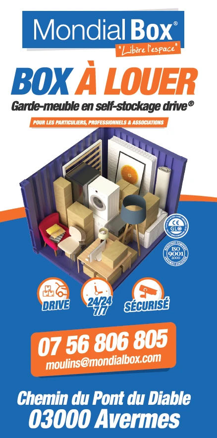 les services de self stockage à moulins