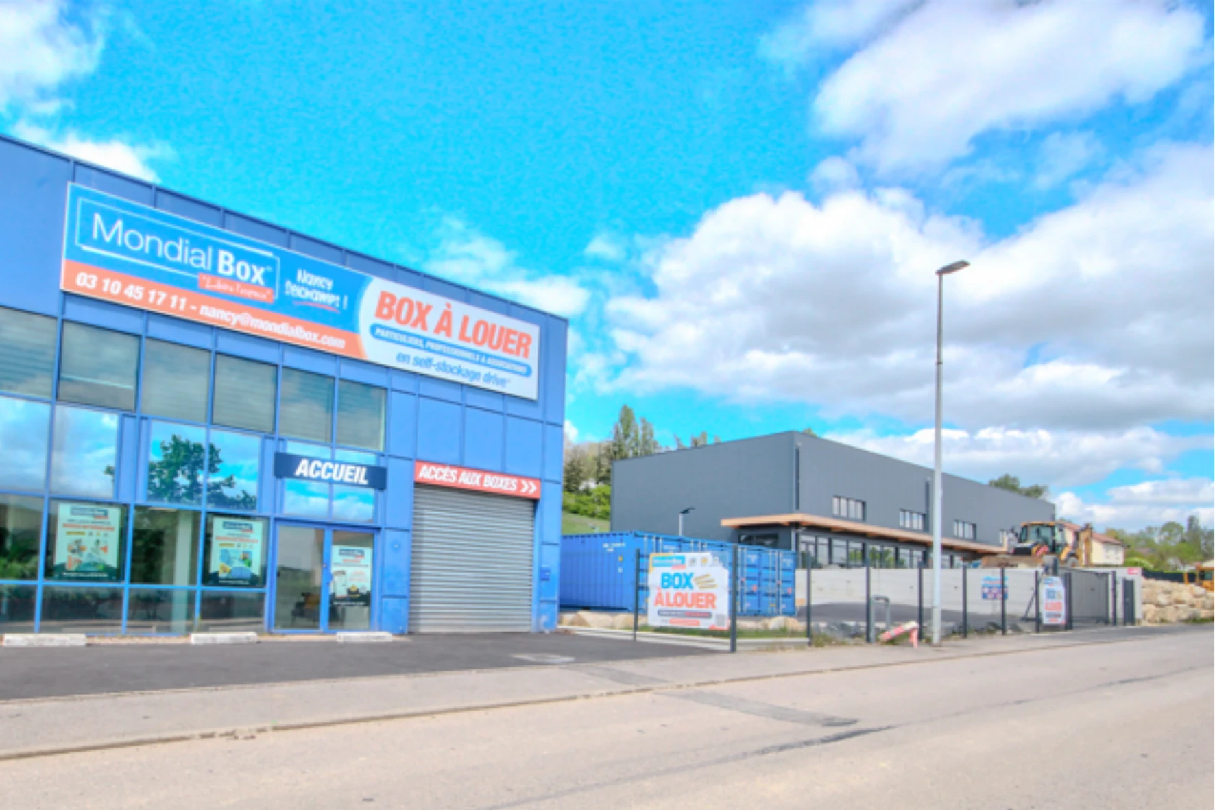 Façade MondialBox Nancy